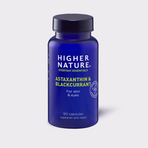 Higher Nature Astaxanthin & Blackcurrant 90 Caps