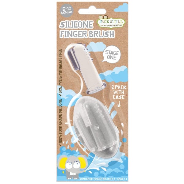 Jack N Jill Silicone Finger Brush Stage 1 (6-12 Months)