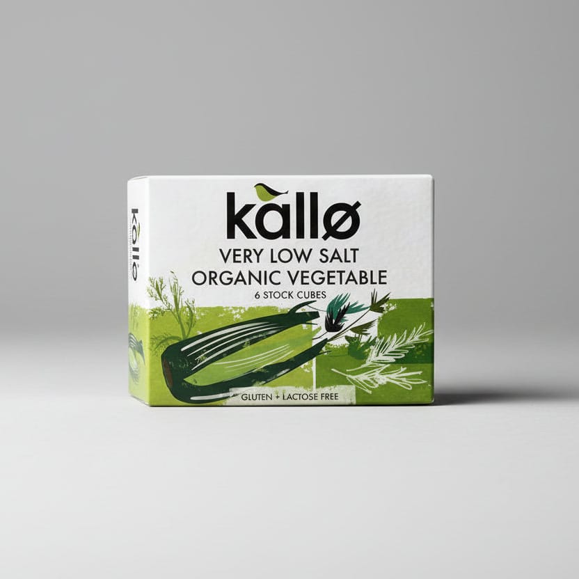 Kallo Low Salt Gluten-Free Vegetable 6 Stock Cubes