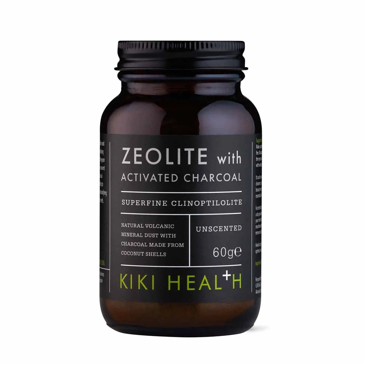 Kiki Health Zeolite With Activated Charcoal Powder 60g