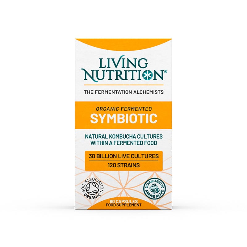 Living Nutrition Organic Fermented Symbiotic 60 Caps