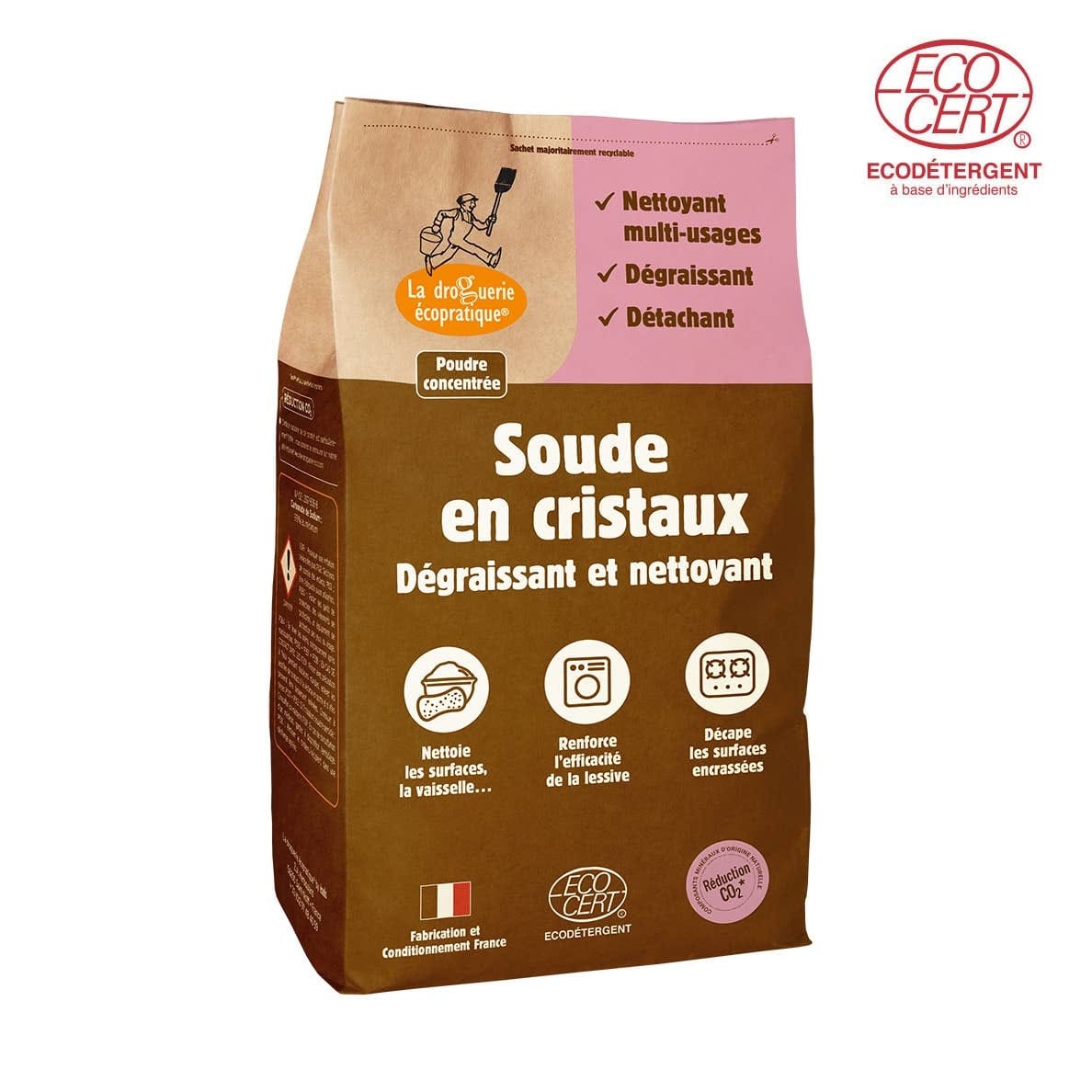 La Droguerie Ecologique Soda Crystals 1kg