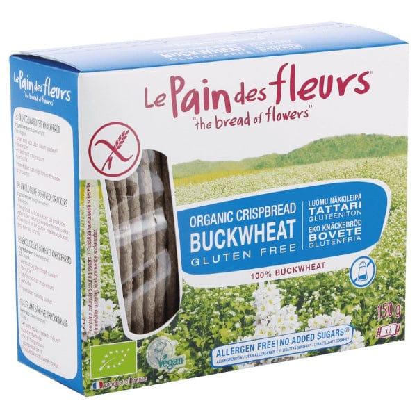 Le Pain Des Fleurs Buckwheat Crispbread (No Added Sugar Or Salt) 125g