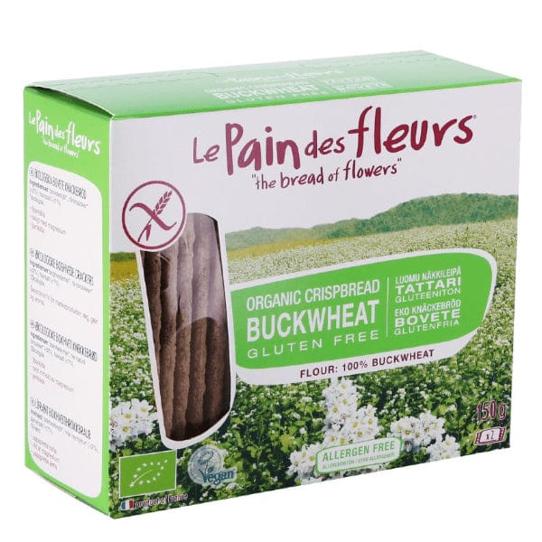 Le Pain Des Fleurs Organic Buckwheat Crispbread 125g