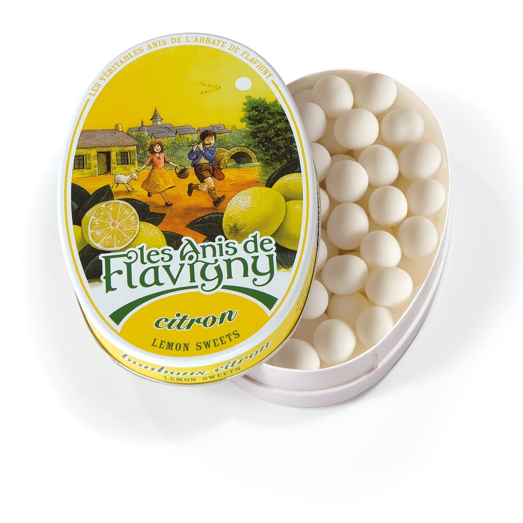 Les Anis de Flavigny Lemon Sweets 50g