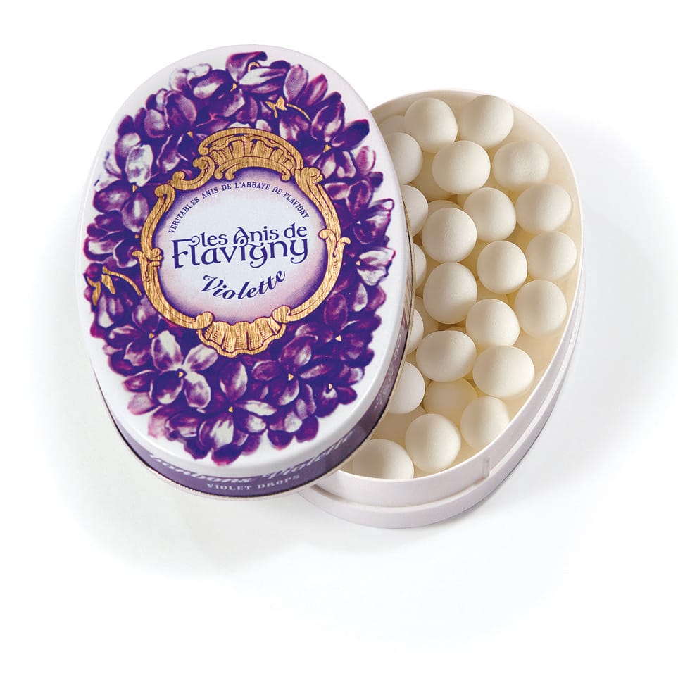 Les Anis de Flavigny violet sweets