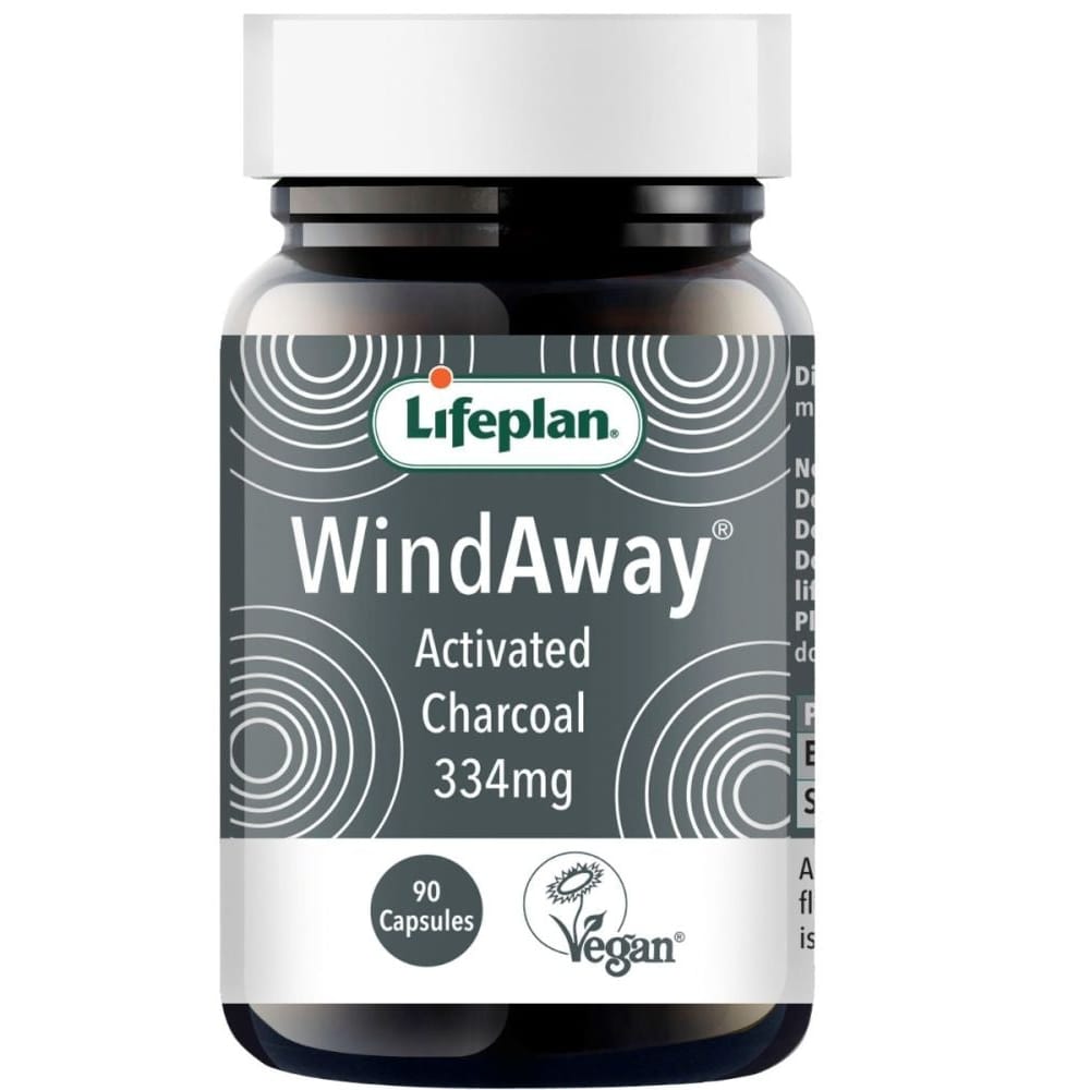 Lifeplan Wind Away Activated Charcoal 90 Capsules