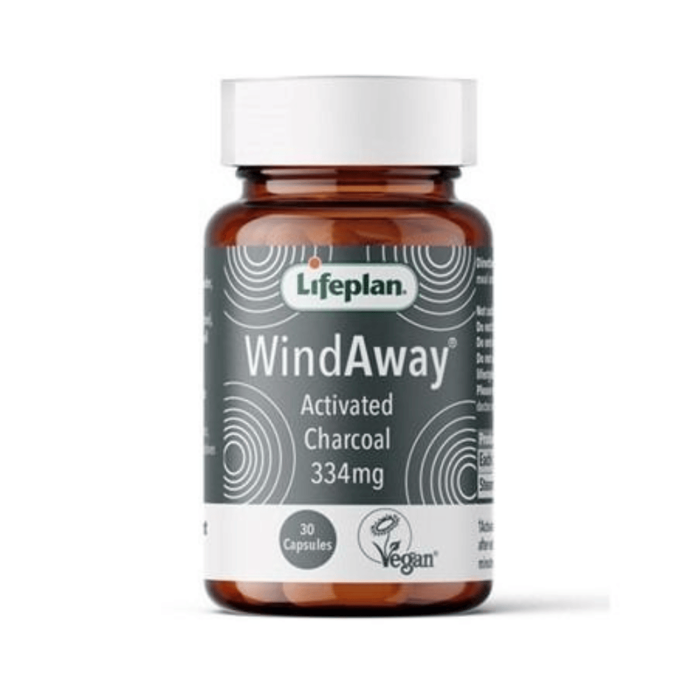 Lifeplan Wind Away Activated Charcoal Capsules