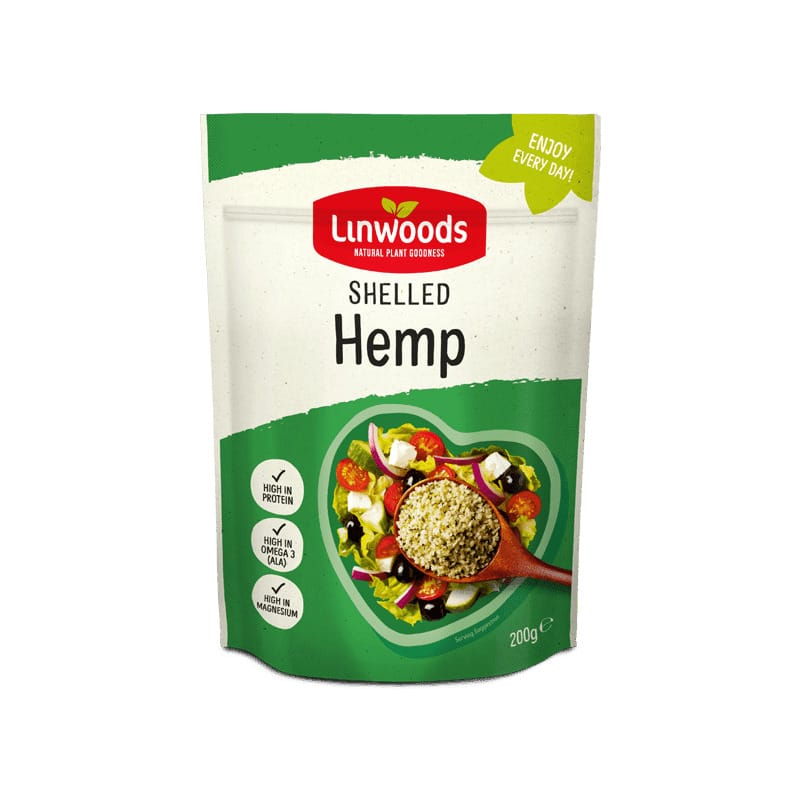 Linwoods Organic Shelled Hemp Seeds 200g