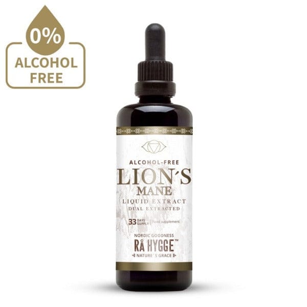 Rå Hygge Alcohol-Free Organic Lions Mane Extract 100ml
