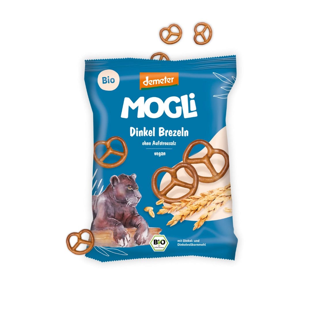 Mogli Spelt Pretzels 50g