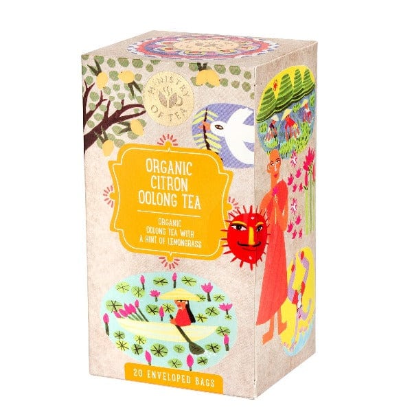 Ministry Of Tea Organic Citron Oolong 20 Bags