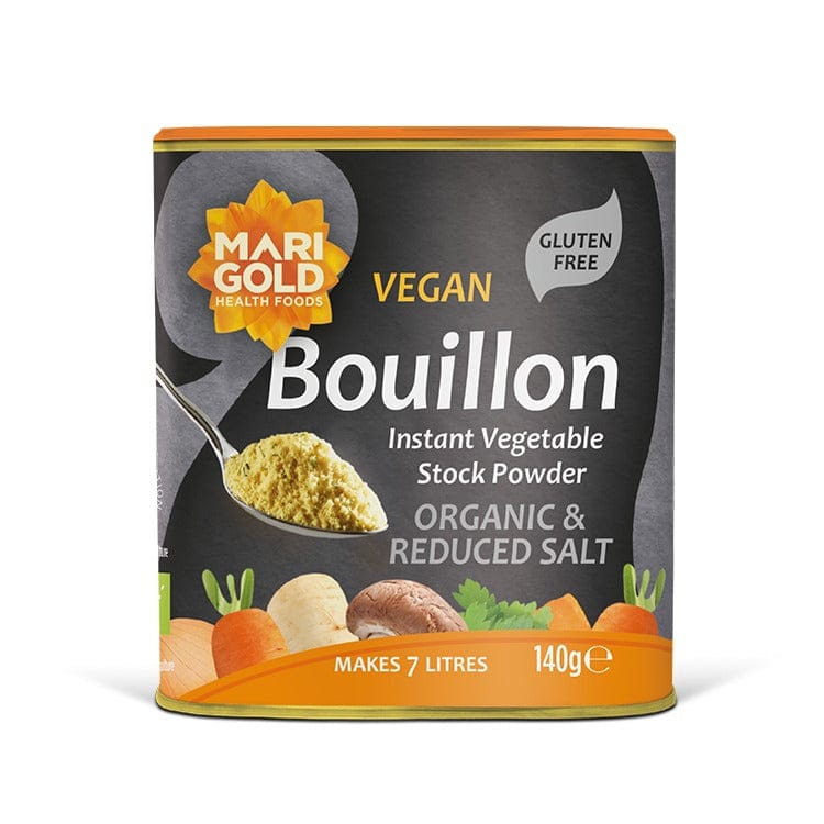 Marigold Organic Reduced Salt Bouillon Powder 140g