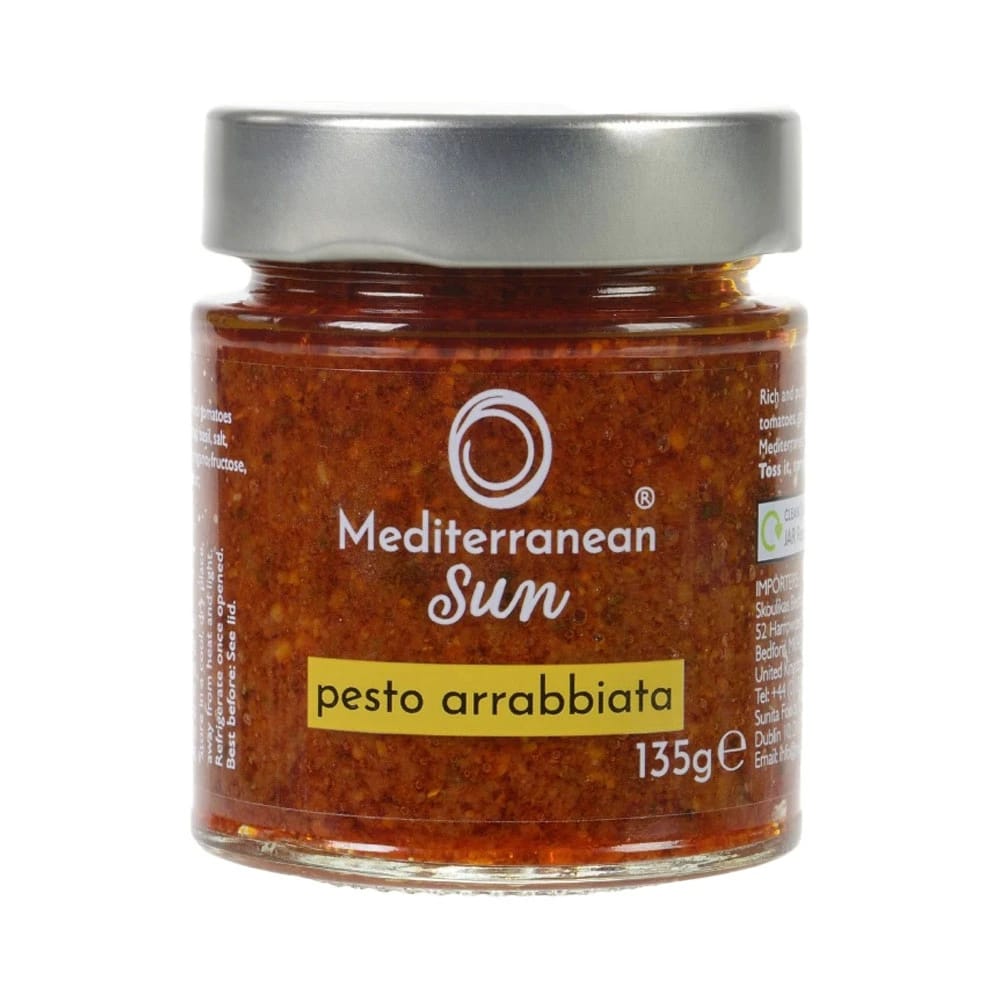 Mediterranean Sun Pesto Arrabbiata 135g
