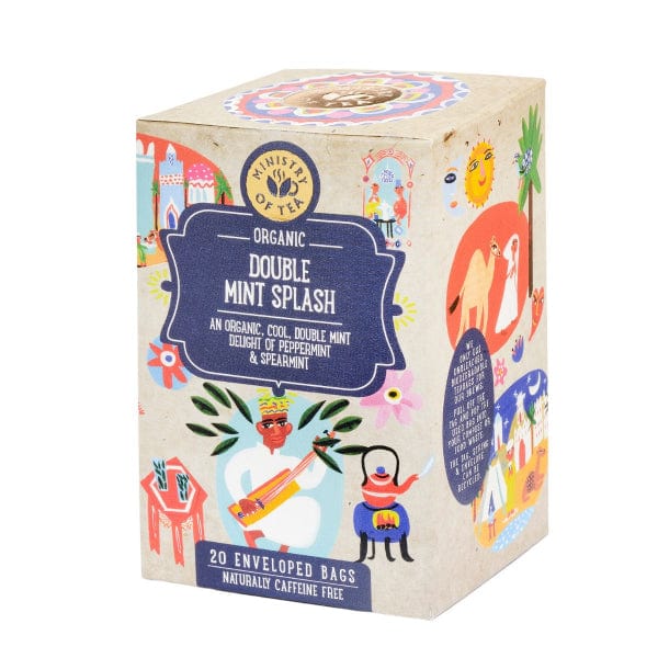 Ministry Of Tea Organic Double Mint Splash 20 Bags