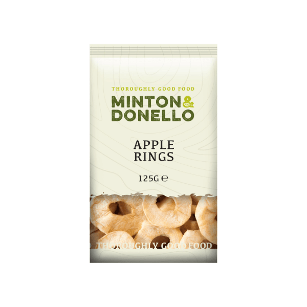 Minton & Donello Apple Rings 125g