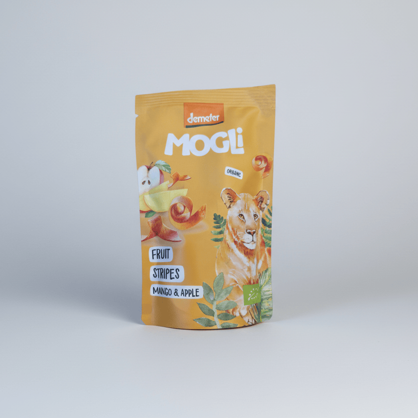 Mogli Mango & Apple Fruit Stripes 25g