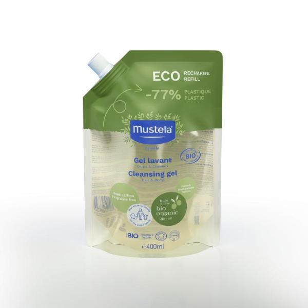 Mustela Organic Cleansing Gel Body & Hair For All Ages