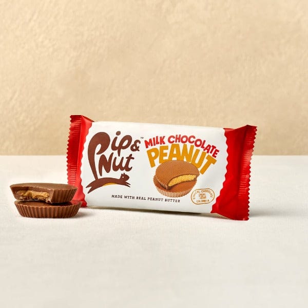 Pip & Nut Milk Chocolate Peanut Butter Cups 34g