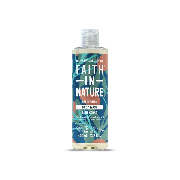 Faith In Nature Blue Cedar Body Wash 400ml