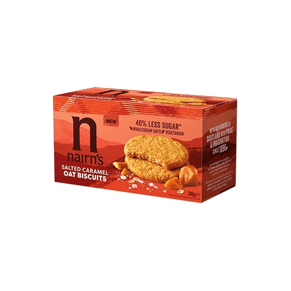 Nairn's Salted Caramel Oat Biscuits
