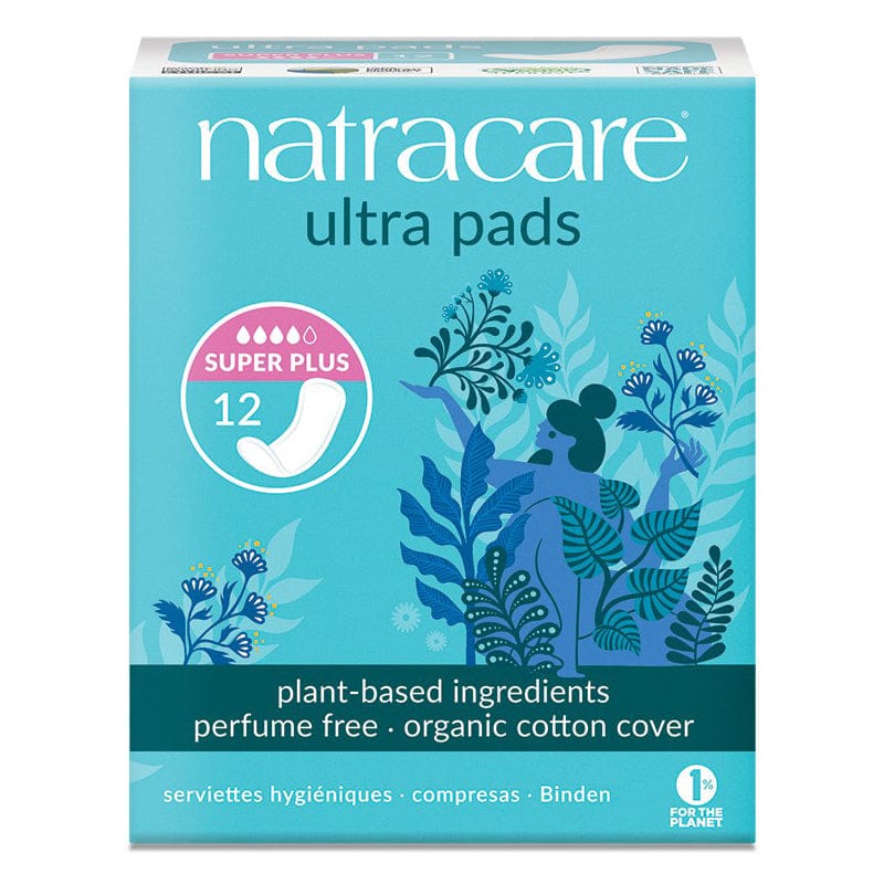 Natracare Organic Ultra Super Plus 12 Pads