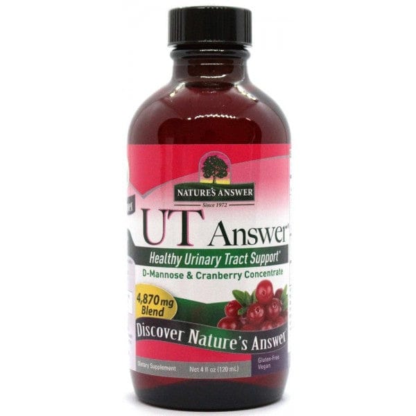 Nature's Answer UT Answer D-Mannose & Cranberry Concentrate 120ml