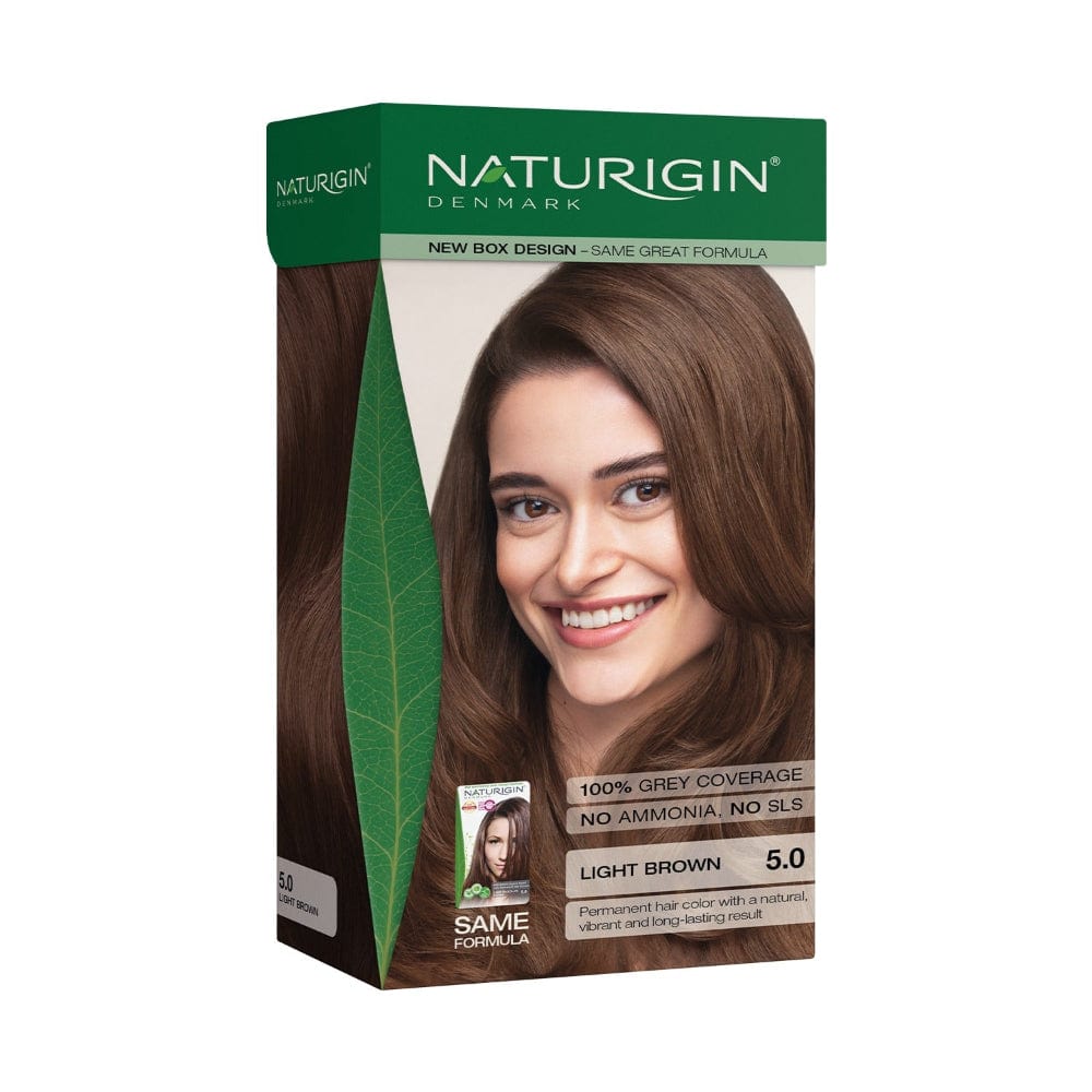 Naturigin Organic Permanent Hair Colour 5 Light Brown