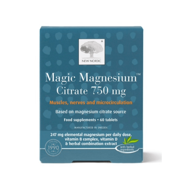 New Nordic Magic Magnesium Citrate Complex 60 Tabs
