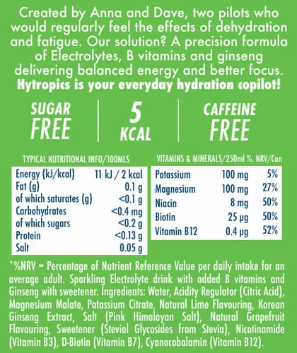 Lime & Grapefruit | Sparkling Energy Drink
