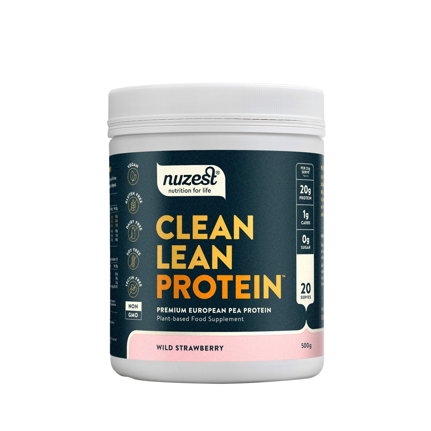 Nuzest Clean Lean Protein Powder Rich Wild Strawberry