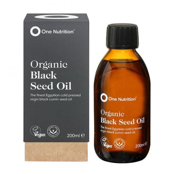 One Nutrition Organic Black Seed Oil 200ml