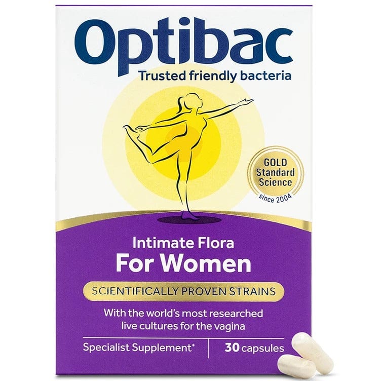 OptiBac Probiotics For Women Intimate Flora 30 Caps