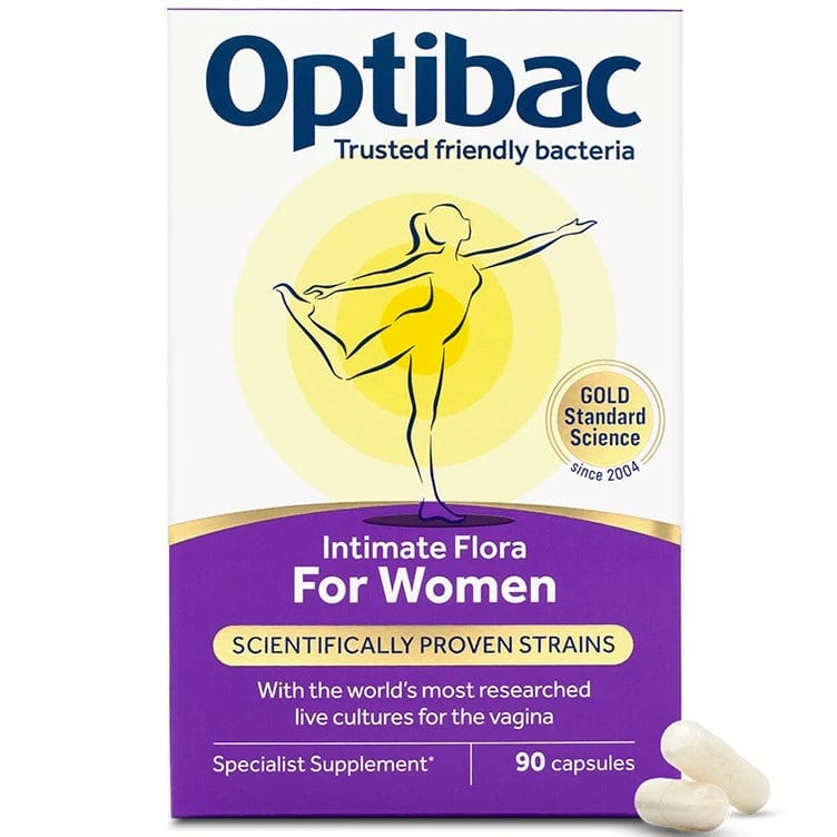 OptiBac Probiotics For Women Intimate Flora 90 Caps