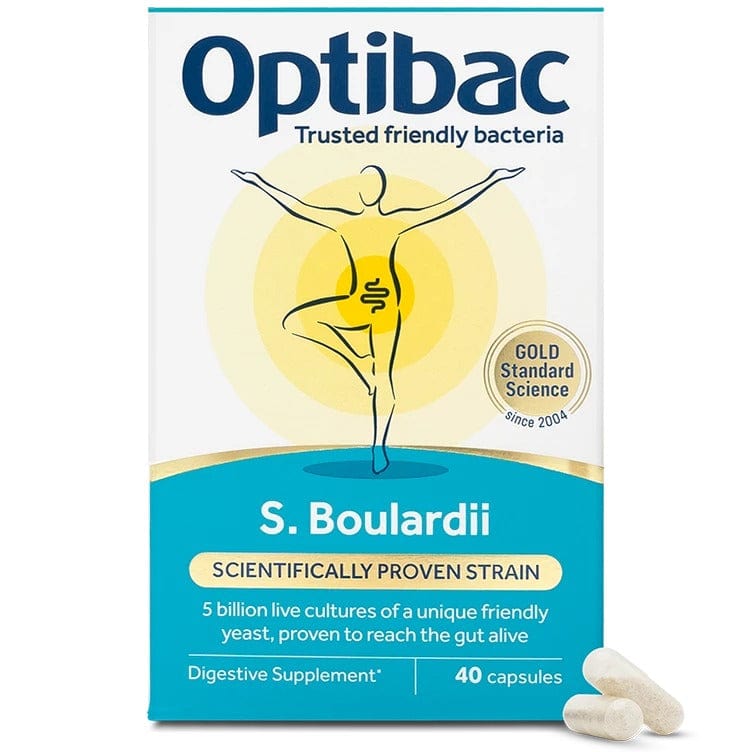 Optibac Saccharomyces Boulardii 40 Caps