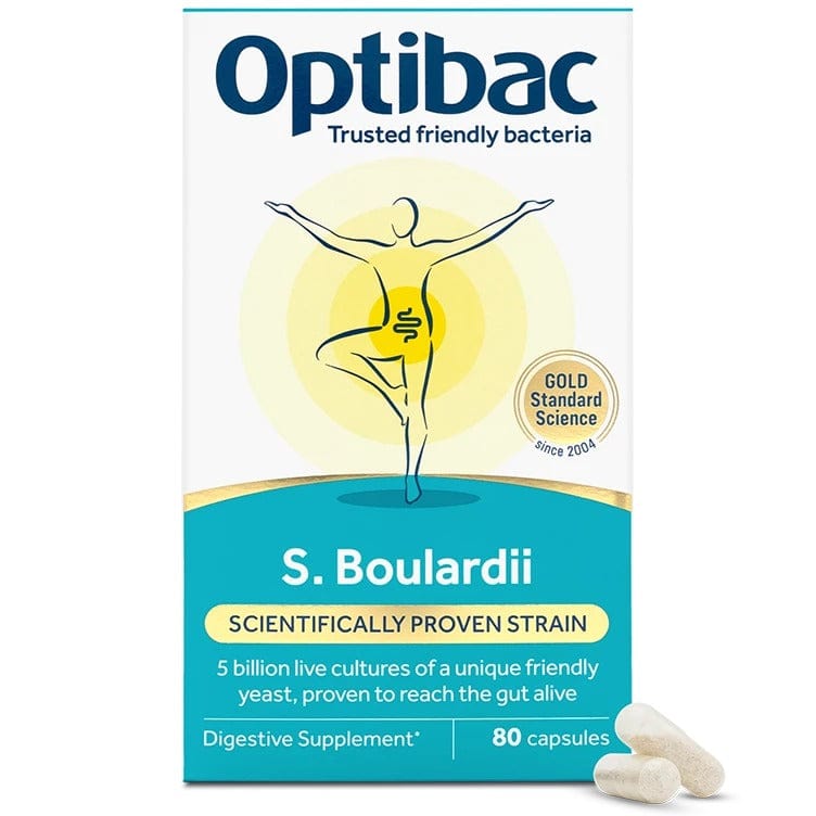 Optibac Saccharomyces Boulardii 80 Caps
