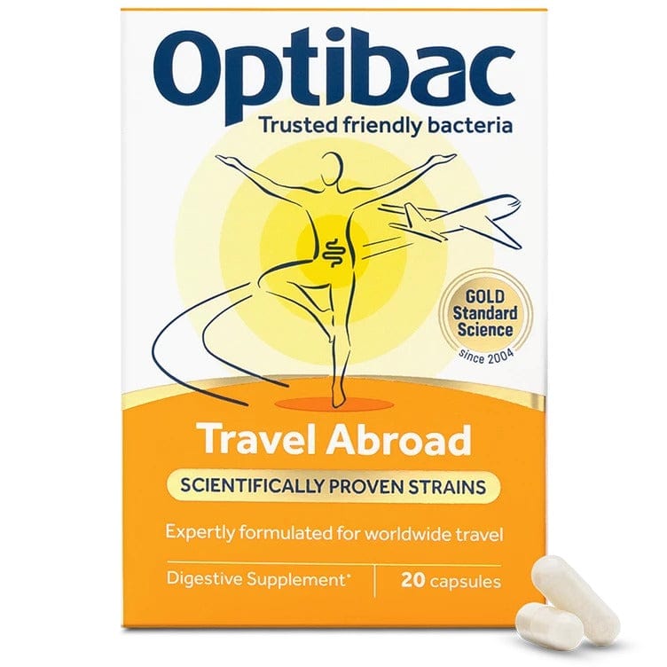 Optibac Travel Abroad 20 Caps