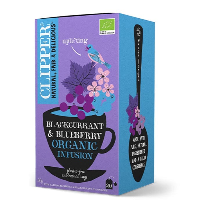Organic Blackcurrant & Blueberry 20 Tea Bags