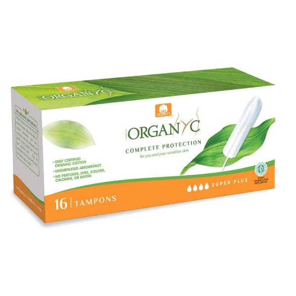Organyc Organic Cotton Tampons (16) super plus