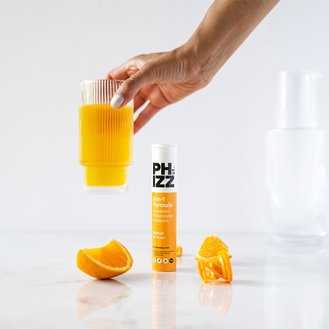 PHIZZ 3-in-1 Hydration, Electrolytes & Vitamins 20 Tabs