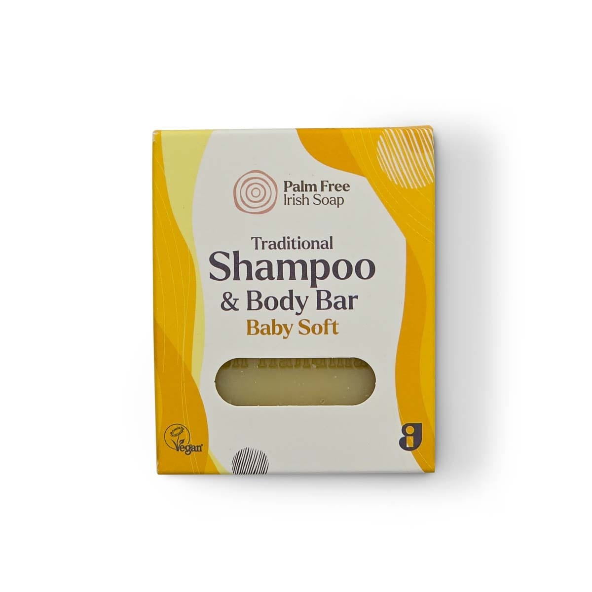 Palm Free Irish Soap Baby Soft Shampoo & Body Bar 90g
