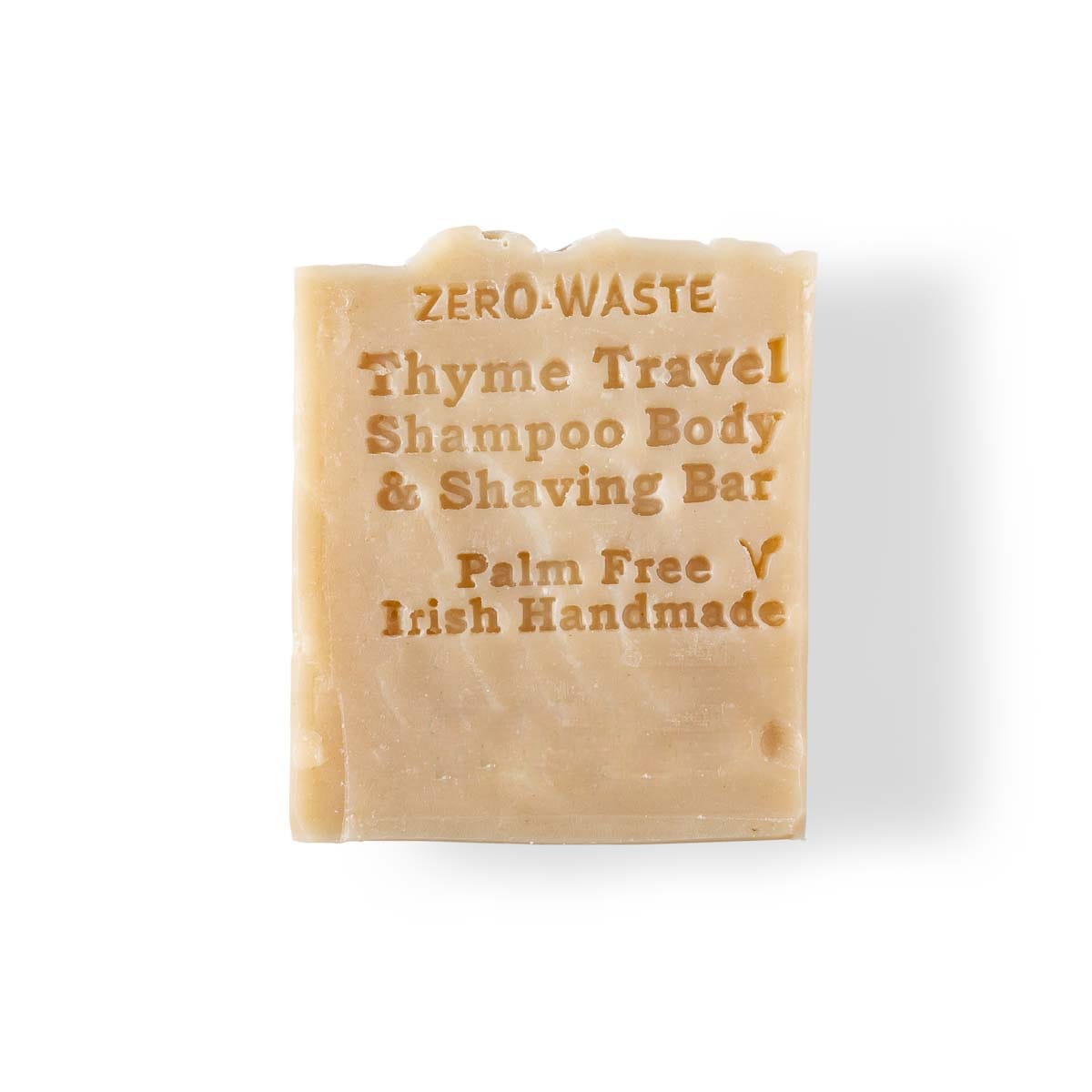 Palm Free Irish Soap Thyme Shampoo & Shaving Bar 90g