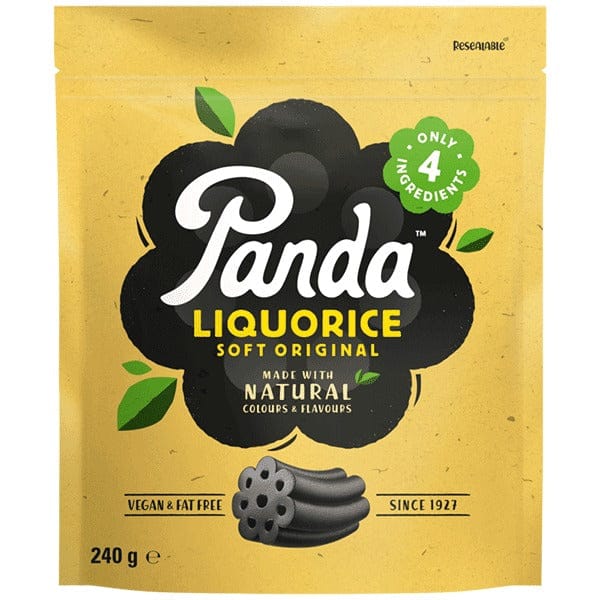 Panda Natural Liqourice Pieces 240g