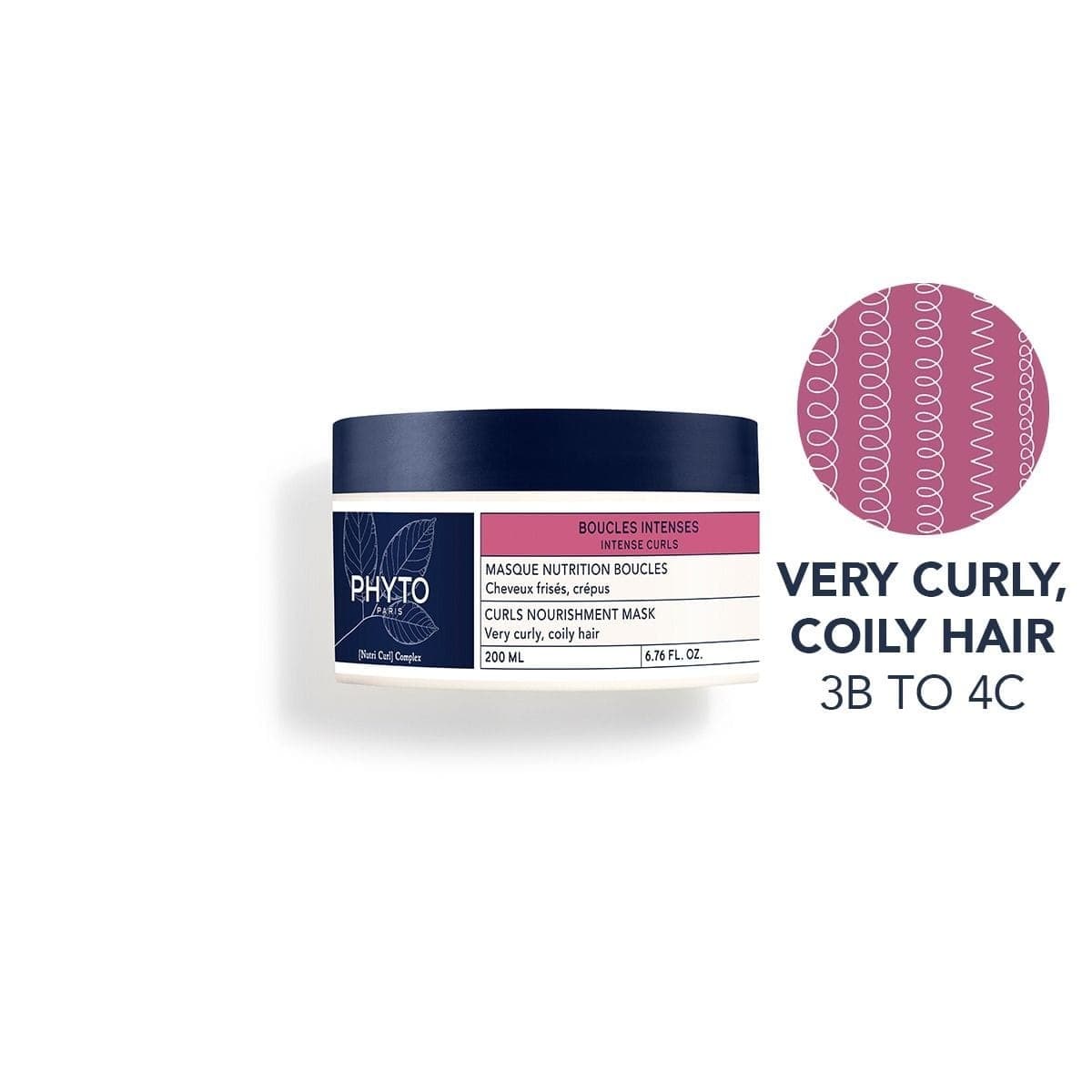 Phyto Intense Curls Nourishment Mask 200ml