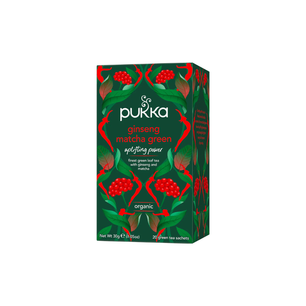 Pukka Organic Ginseng Matcha Green 20 Bags