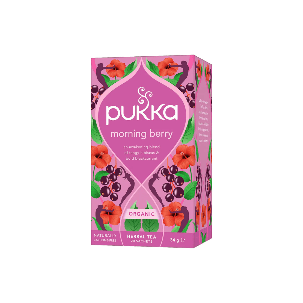 Pukka Organic Morning Berry Tea 20 Bags