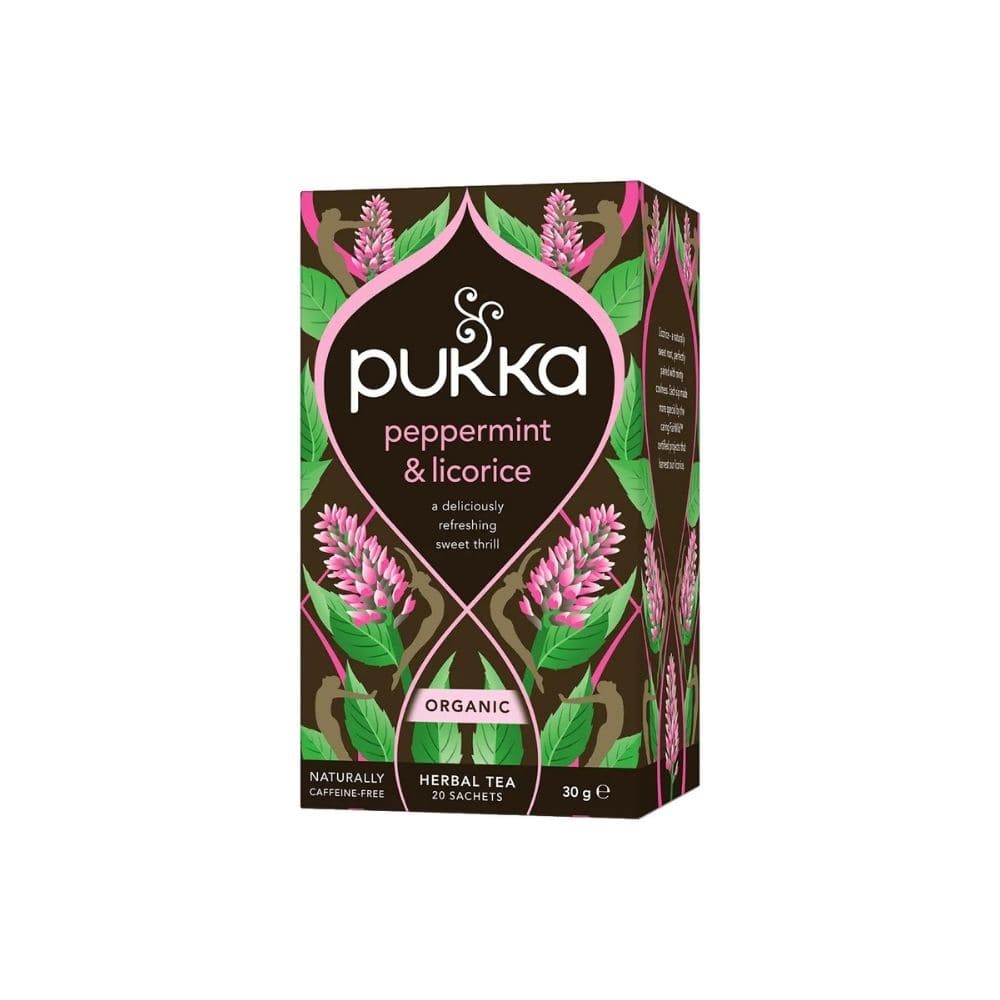 Pukka Organic Peppermint & Licorice Tea (20 Bags)