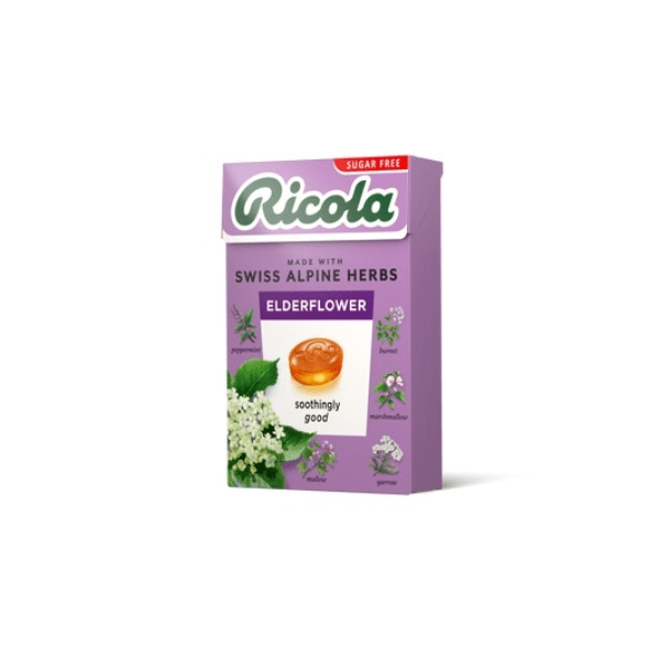 Ricola Sugar Free Elderflower Herbal Sweets 45g
