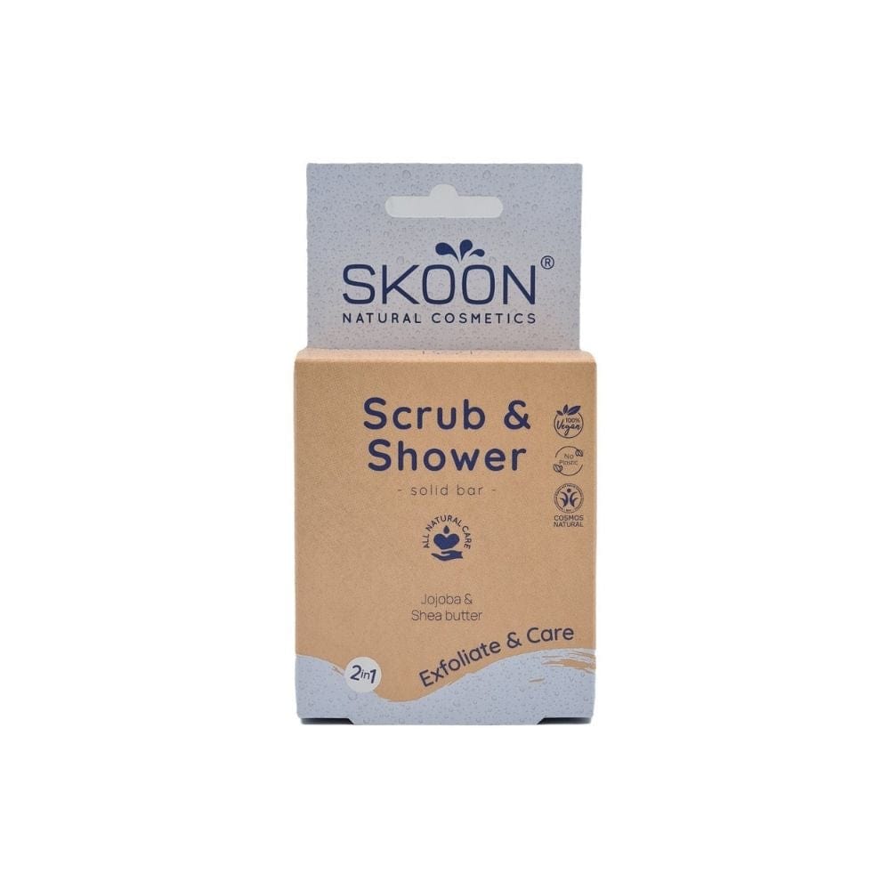Skoon Scrub & Shower Bar 2 in 1 90g