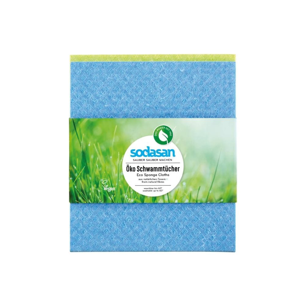 Sodasan Eco Sponge Cloths (2 Pack)
